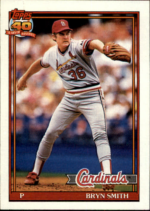 1991 Topps #743 Bryn Smith - Baseball Card NM-MT