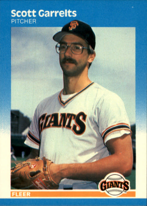 1987 Fleer #273 Scott Garrelts - Baseball Card  NM-MT