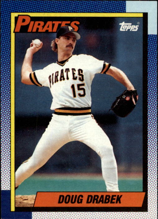 1990 Topps #197 Doug Drabek - Baseball Card