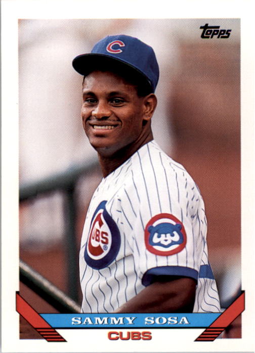 1993 Topps #156 Sammy Sosa - Baseball Card NM-MT