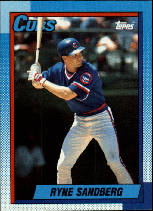 1990 Topps #210 Ryne Sandberg - Baseball Card