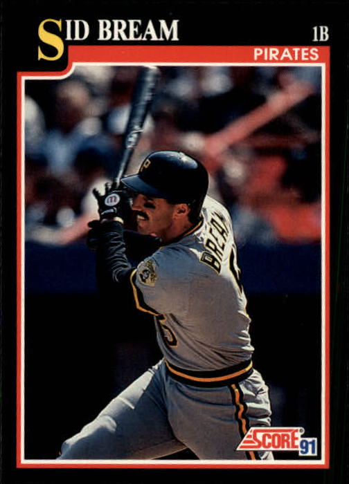 1991 Score #304 Sid Bream - Baseball Card NM-MT