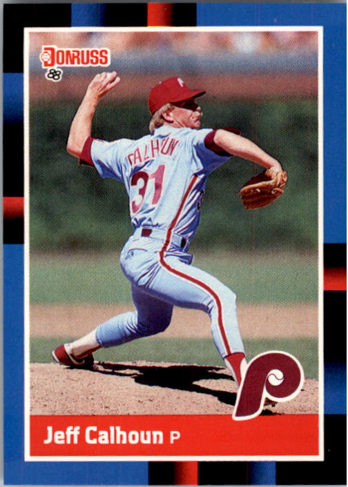 1988 Donruss #509 Jeff Calhoun - Baseball Card EX-MT