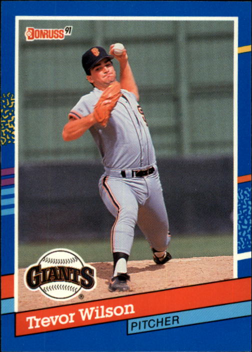 1991 Donruss #263 Trevor Wilson - Baseball Card NM-MT