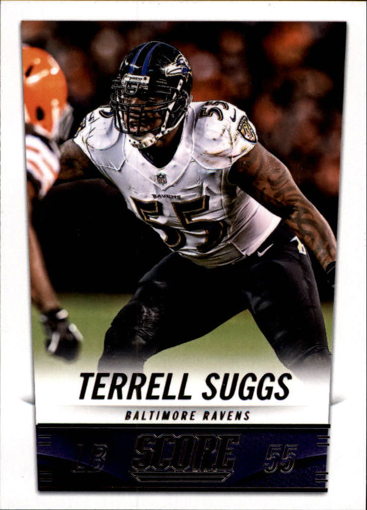 2014 Score #22 Terrell Suggs - Football Card