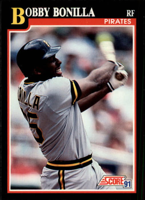 1991 Score #315 Bobby Bonilla - Baseball Card NM-MT