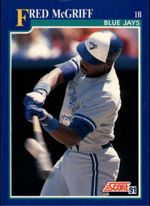1991 Score #480 Fred McGriff - Baseball Card NM-MT