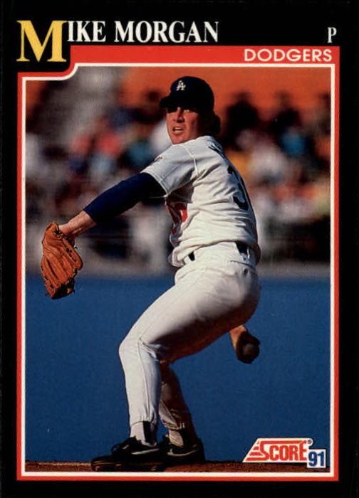 1991 Score #276 Mike Morgan UER - Baseball Card NM-MT