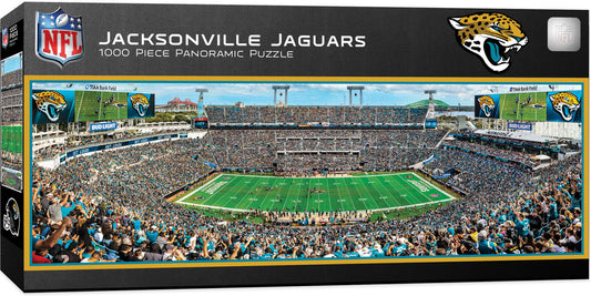 Jacksonville Jaguars Panoramic Stadium 1000 Piece Puzzle - Center View by Masterpieces