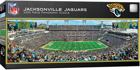 Jacksonville Jaguars Stadium Puzzle, 1000 pieces, brand new, measures 13" x 39", made by Masterpieces.