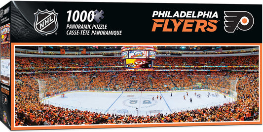 Philadelphia Flyers Panoramic Stadium 1000 Piece Puzzle - Center View by Masterpieces