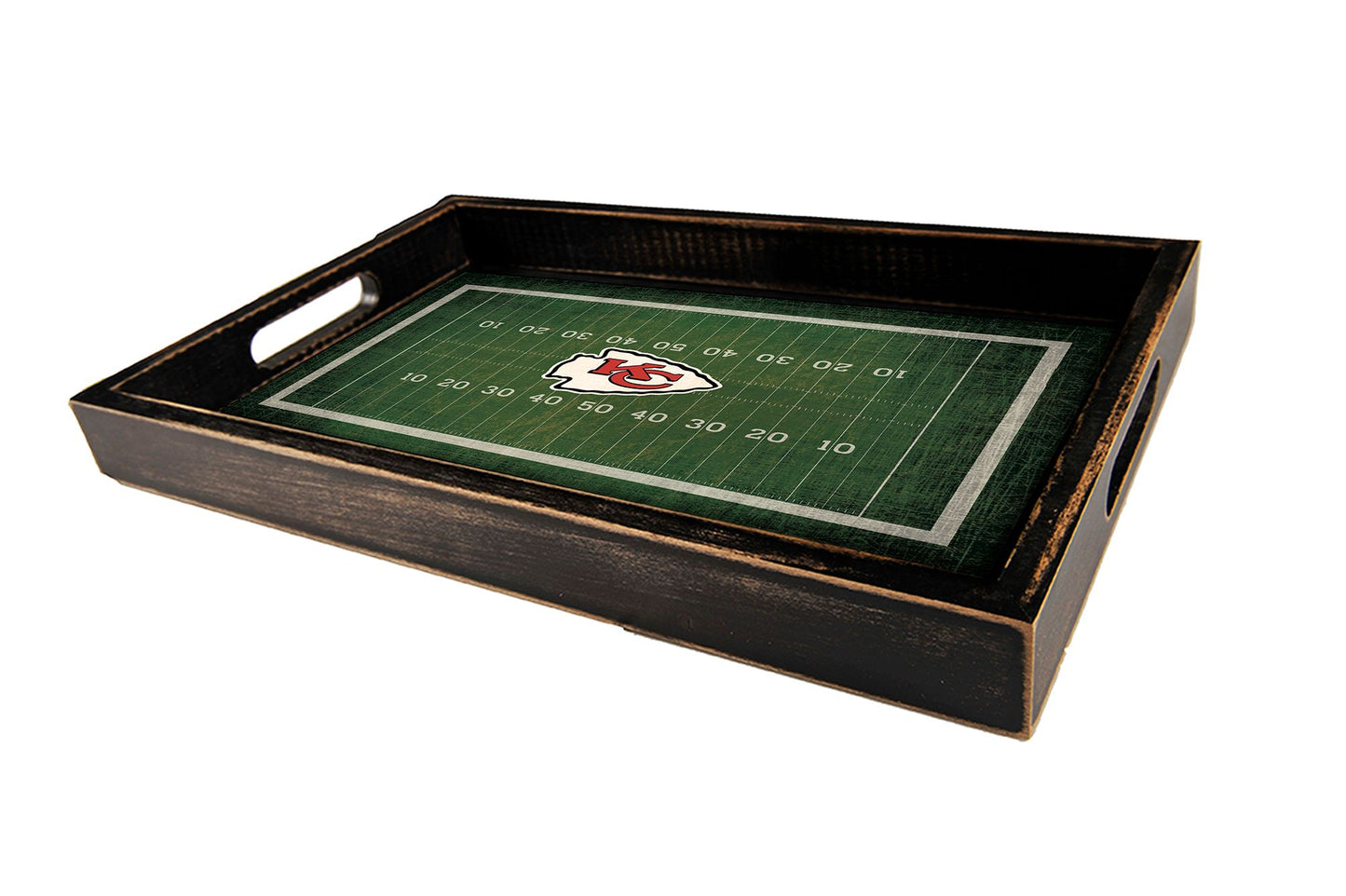 Kansas City Chiefs 9" x 15" Team Field Serving Tray by Fan Creations
