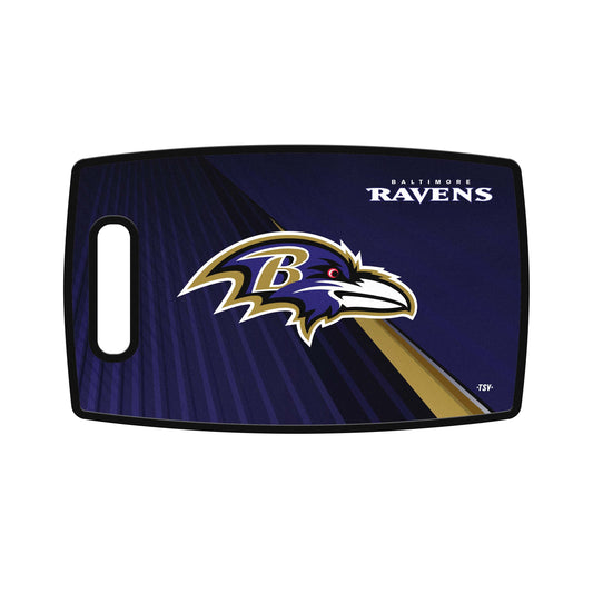 Baltimore Ravens Large 9.5" x 14.5" Cutting Board by Sports Vault