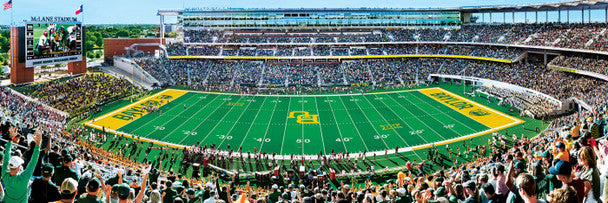 Baylor University Bears McLane Stadium 1000 Piece Panoramic Puzzle - Center View by Masterpieces
