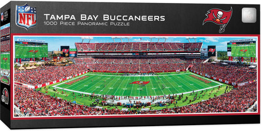 Tampa Bay Buccaneers Panoramic Stadium 1000 Piece Puzzle - Center View by Masterpieces