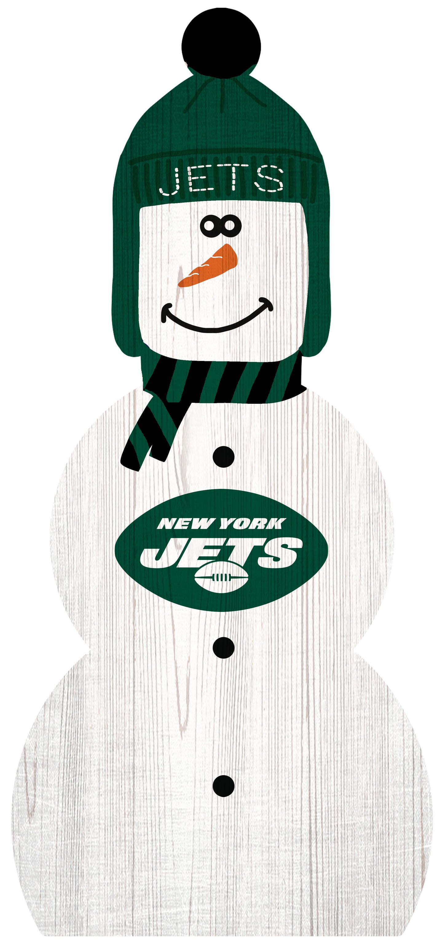 New York Jets 31" Snowman Leaner by Fan Creations