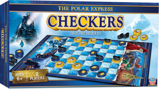 Polar Express Checkers Board Game by Masterpieces