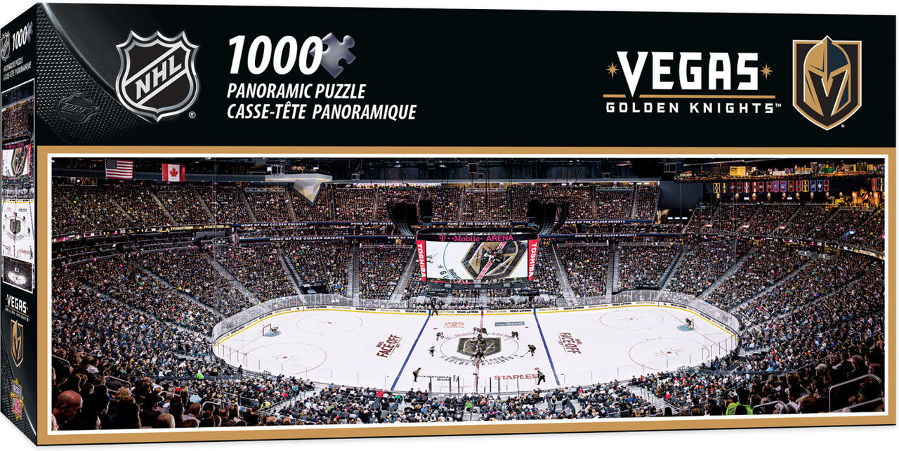 Las Vegas Golden Knights Panoramic Stadium 1000 Piece Puzzle - Center View by Masterpieces