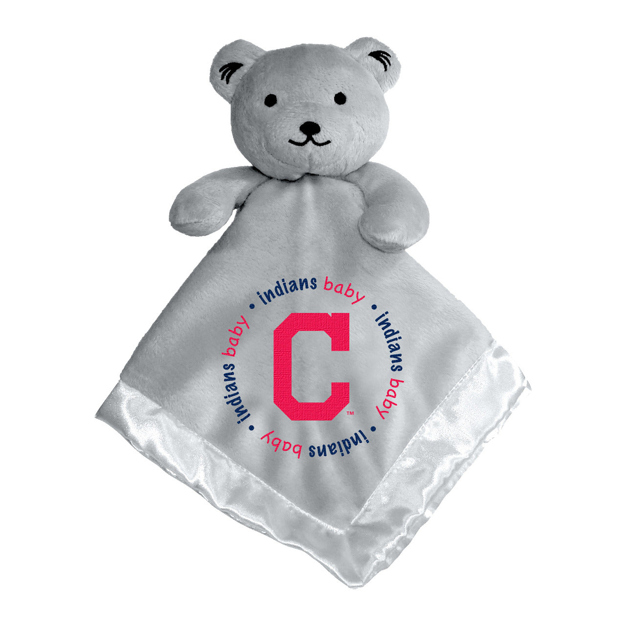 Cleveland Indians Gray Embroidered Security Bear by Masterpieces