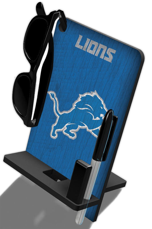 Detroit Lions 4-in-1 Desktop Phone Stand by Fan Creations