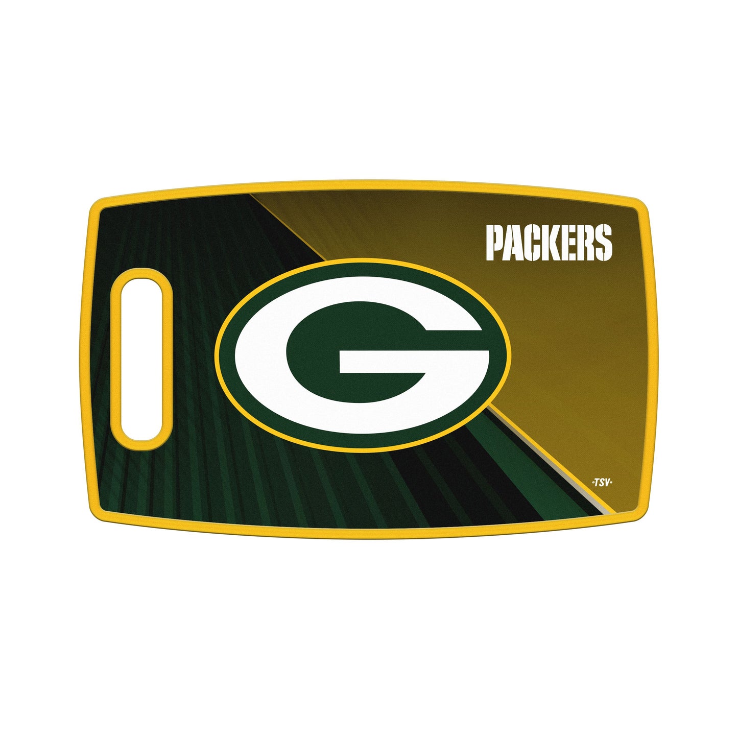 Green Bay Packers Large 9.5" x 14.5" Cutting Board by Sports Vault