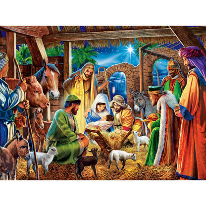 Holiday - Away in a Manger 300 Piece Puzzle by Masterpieces