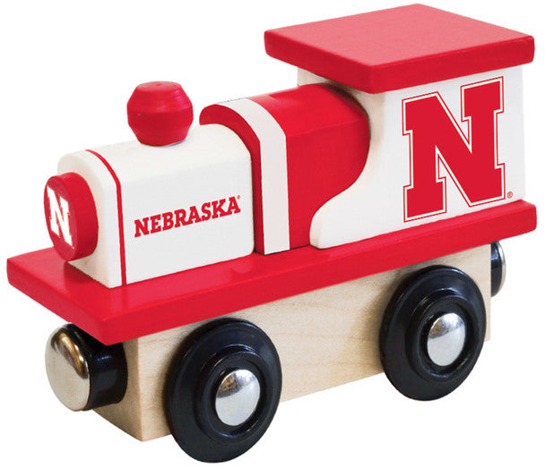 Nebraska Cornhuskers Wooden Toy Train Engine by Masterpieces
