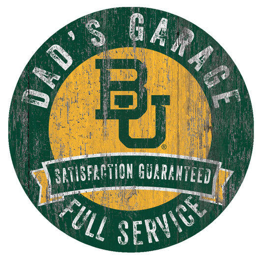 Baylor Bears Dads Garage Sign by Fan Creations