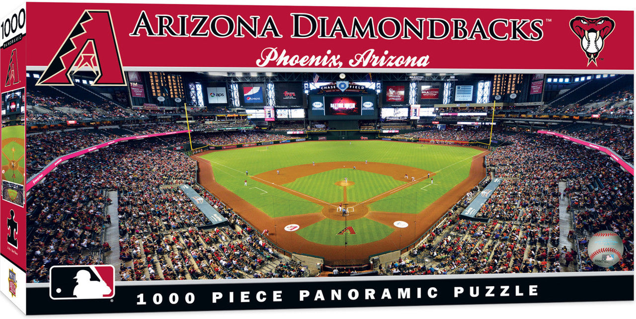 Arizona Diamondbacks Chase Field Panoramic Stadium 1000 Piece Puzzle - Center View by Masterpieces