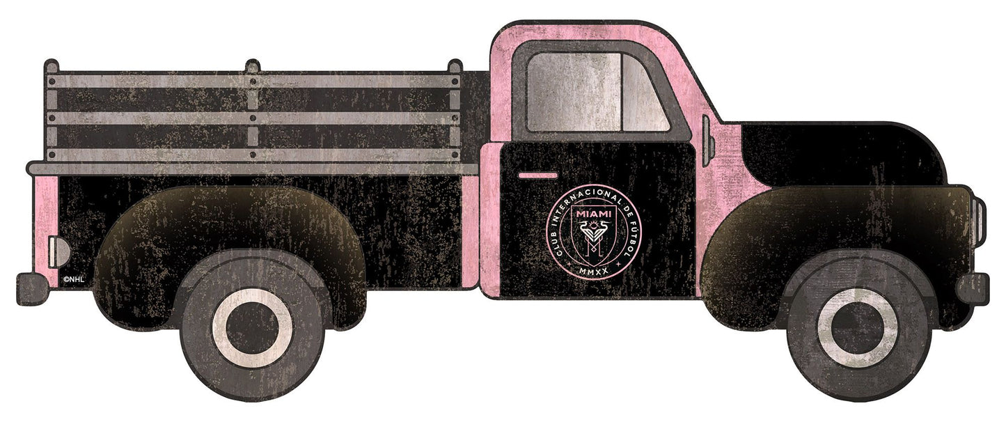 Inter Miami CF 15" Cutout Truck Sign by Fan Creations