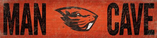 Oregon State Beavers Man Cave Sign by Fan Creations