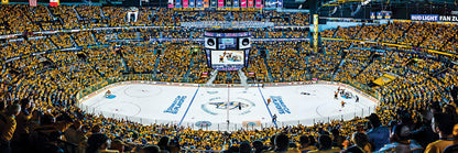 Nashville Predators Stadium Panoramic 1000 Piece Puzzle - Center View by Masterpieces