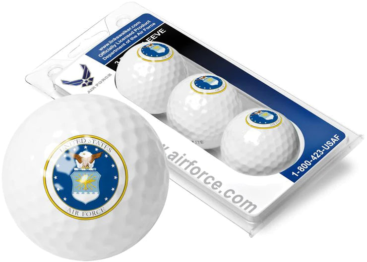 U.S. Air Force  - 3 Golf Ball Sleeve by Linkswalker