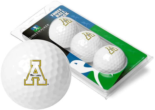 Appalachian State Mountaineers - 3 Golf Ball Sleeve by Linkswalker