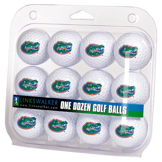 Florida Gators Golf Balls 1 Dozen 2-Piece Regulation Size Balls by Linkswalker