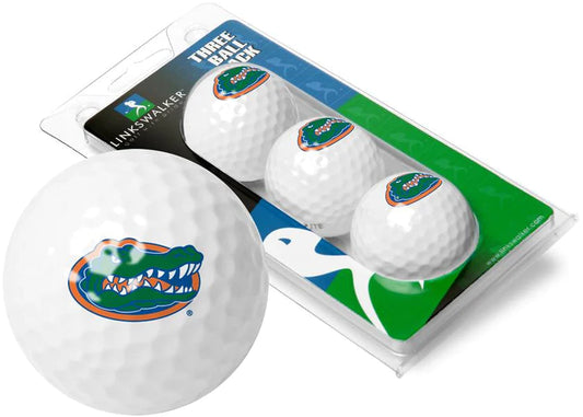 Florida Gators  - 3 Golf Ball Sleeve by Linkswalker