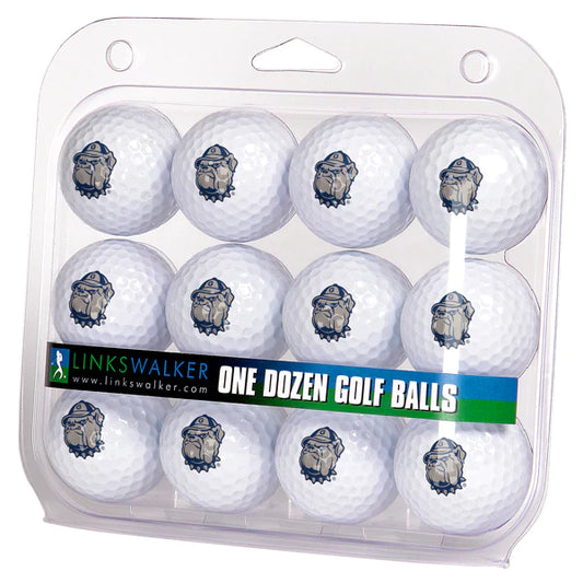 Georgetown Hoyas Golf Balls 1 Dozen 2-Piece Regulation Size Balls by Linkswalker