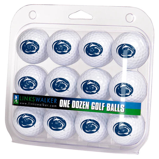 Penn State Nittany Lions Golf Balls 1 Dozen 2-Piece Regulation Size Balls by Linkswalker