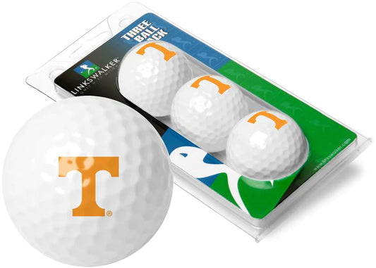 Tennessee Volunteers - 3 Golf Ball Sleeve by Linkswalker