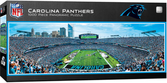 Carolina Panthers Panoramic Stadium 1000 Piece Puzzle - End View by Masterpieces