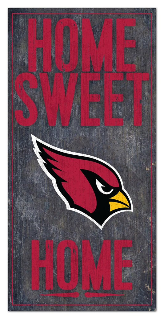 Arizona Cardinals 6" x 12" Sweet Home Sign by Fan Creations