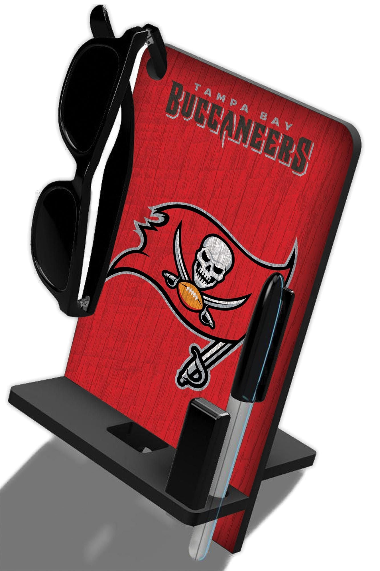 Tampa Bay Buccaneers 4-in-1 Desktop Phone Stand by Fan Creations