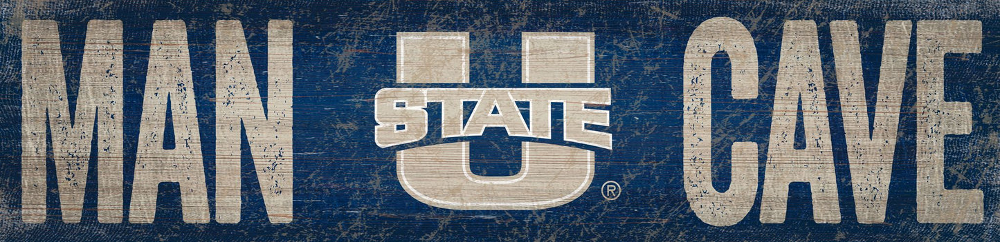 Utah State Aggies Man Cave Sign by Fan Creations