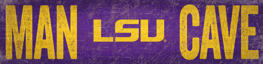 LSU Tigers Man Cave Sign by Fan Creations