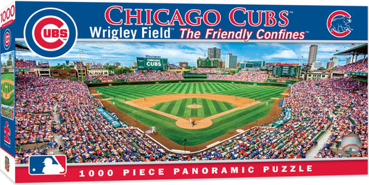 Chicago Cubs Panoramic Stadium 1000 Piece Puzzle - Center View by Masterpieces