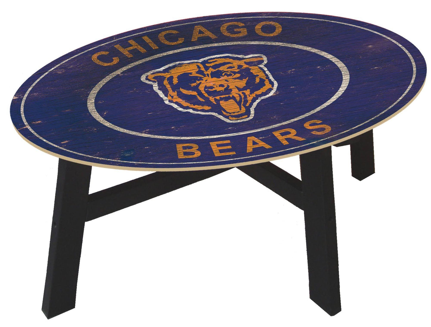 Chicago Bears Logo Heritage Logo Coffee Table by Fan Creations