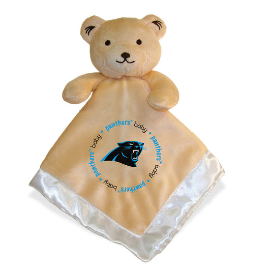 Carolina Panthers Tan Embroidered Security Bear by Masterpieces
