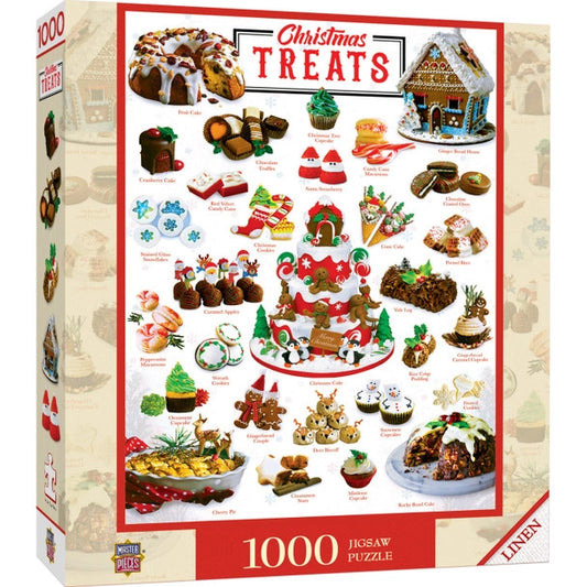 Scrumptious - Christmas Treats 1000 Piece Puzzle by Masterpieces