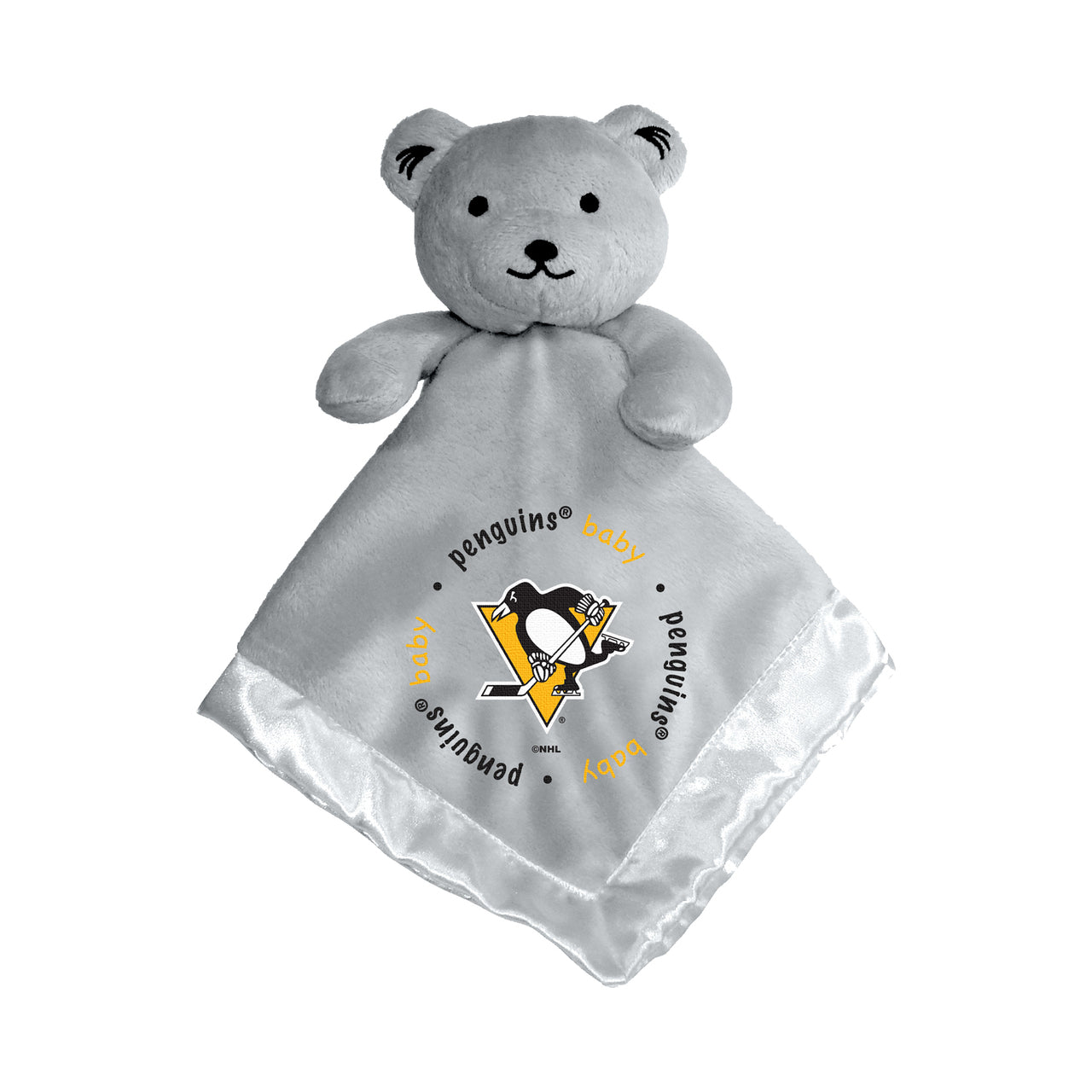 Pittsburgh Penguins Gray Embroidered Security Bear by Masterpieces