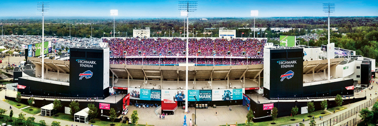 Buffalo Bills Panoramic Stadium 1000 Piece Puzzle - Stadium View by Masterpieces